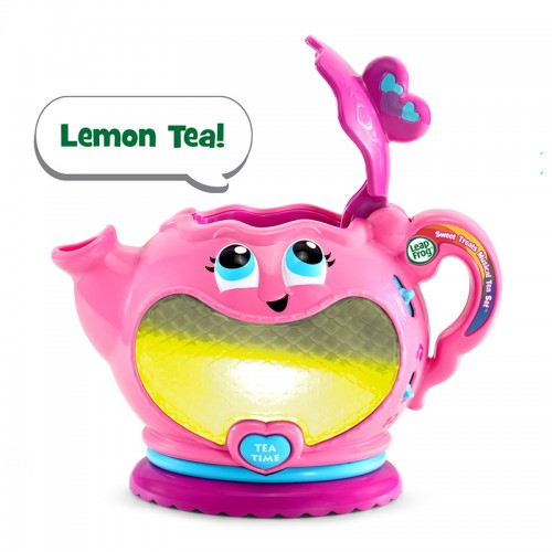 LeapFrog Musical Rainbow Tea Party Deluxe | Sweet Treats Musical Tea Set | Role Play Toy | 1-3 years